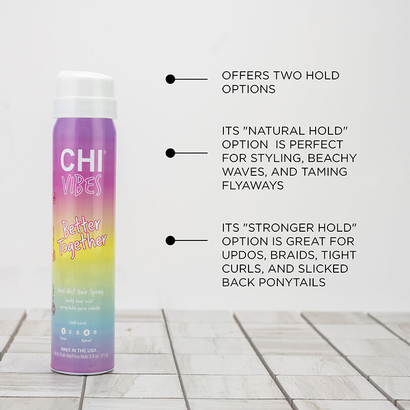 CHI Vibes Better Together Dual Mist Hair Spray 2 oz | CHI Hair